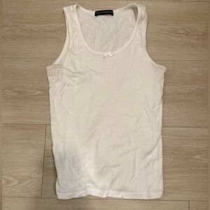 Brandy Melville White Tank Top